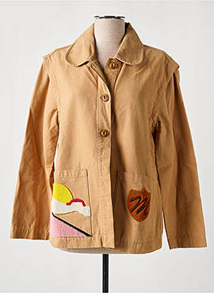 Veste casual coupe droite beige MOS MOSH femme