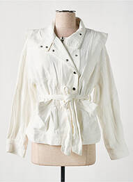 Veste casual poches beige CIMINY femme