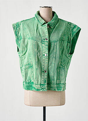 Veste casual poches vert CIMINY femme