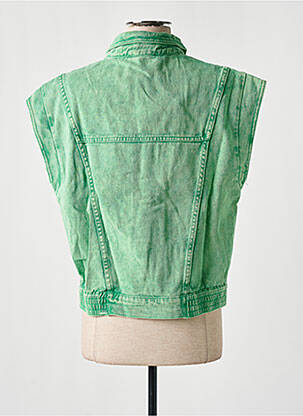 Veste casual poches vert CIMINY femme