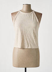 Top beige ONLY pour femme seconde vue