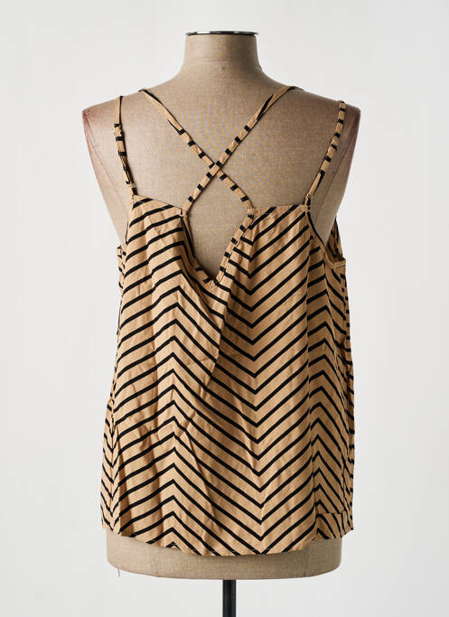 Top beige ONLY pour femme