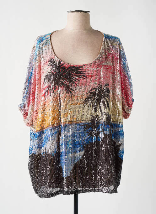 Top noir THE CORNER pour femme