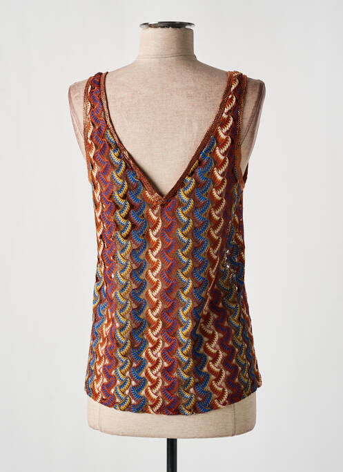 Top orange VIE TA VIE pour femme