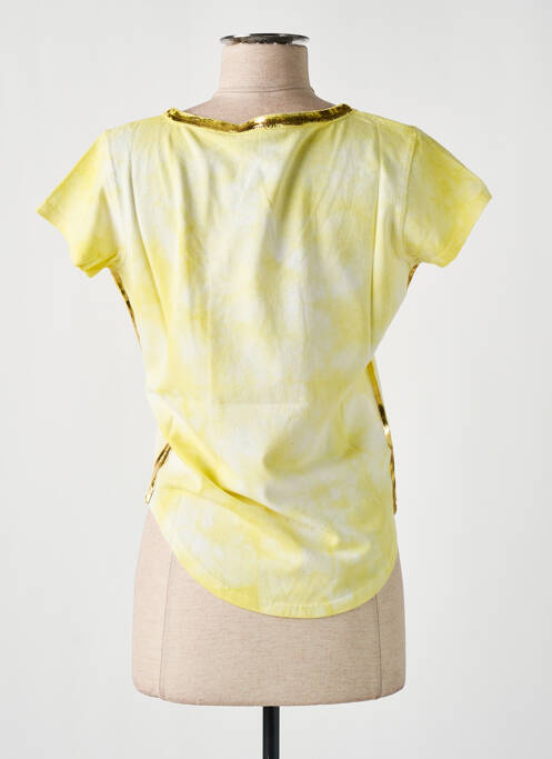 T-shirt jaune IMPREVU pour femme