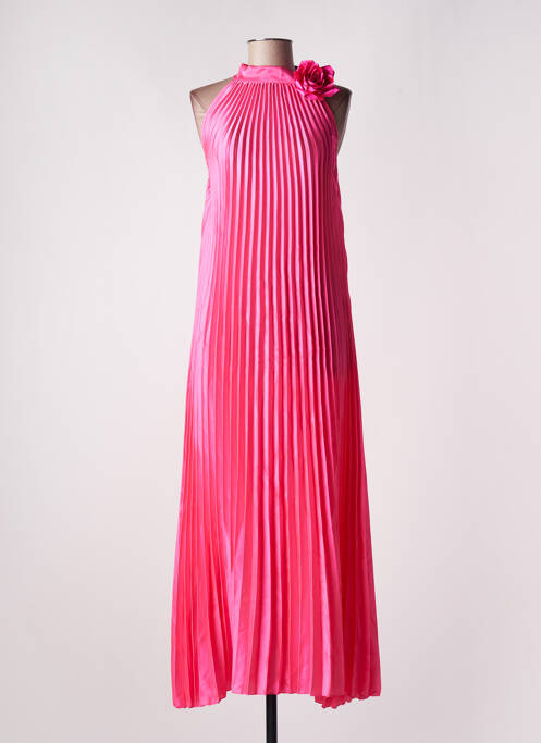 Robe longue rose LM LULU pour femme