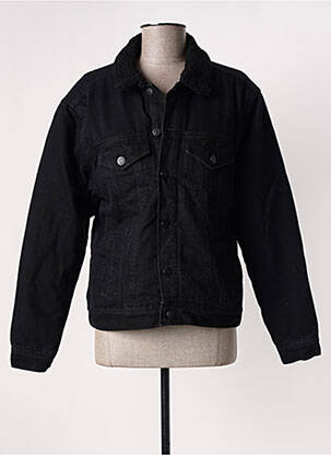 Veste en jean manches longues noir TIFFOSI femme