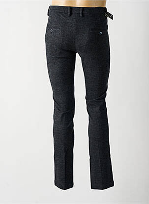 Pantalon slim fermeture zippée sous rabat boutonné gris MASON'S homme
