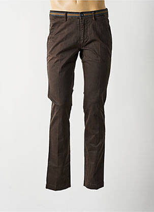 Pantalon chino marron MASON'S pour homme