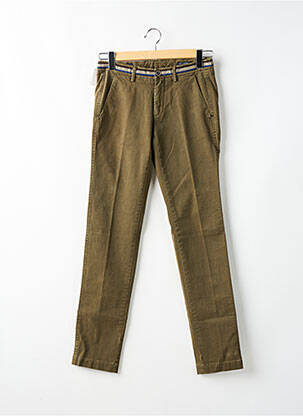 Pantalon chino vert MASON'S pour homme