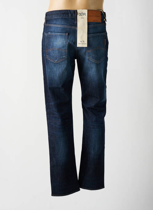 Jeans coupe droite bleu ARMANI EXCHANGE pour homme