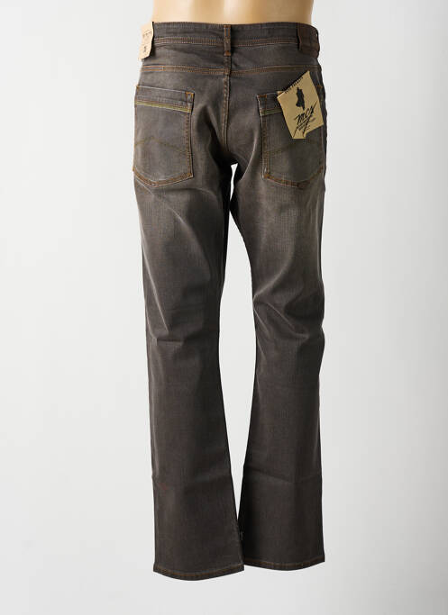 Jeans coupe slim gris MCS pour homme