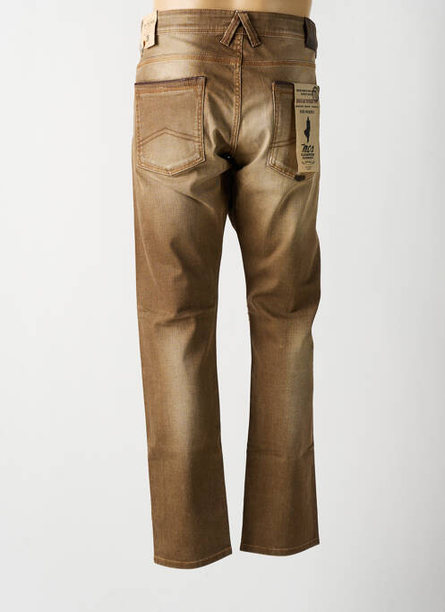 Jeans coupe slim marron MCS homme