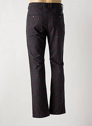 Pantalon chino tissage chiné taille normale gris TELERIA ZED homme