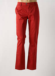 Pantalon chino stretch taille normale orange TELERIA ZED homme