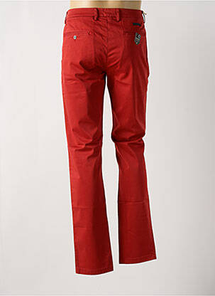 Pantalon chino stretch taille normale orange TELERIA ZED homme