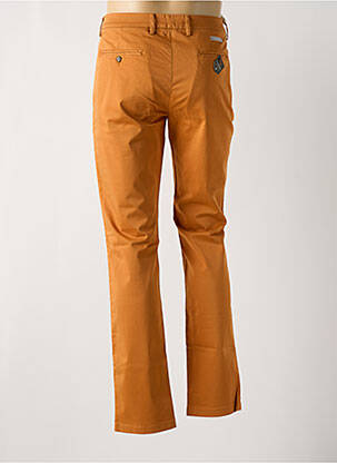 Pantalon chino stretch taille normale orange clair TELERIA ZED homme