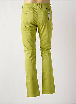 Pantalon chino tissage popeline taille normale vert TELERIA ZED homme
