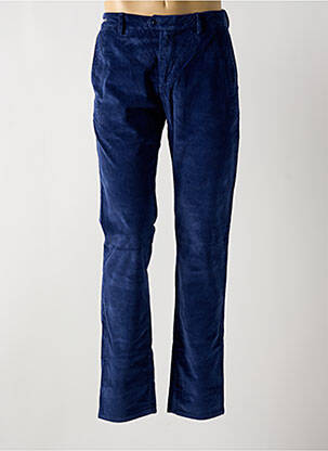 Pantalon chino stretch taille normale bleu TELERIA ZED homme