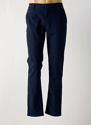 Pantalon chino poches taille normale bleu TELERIA ZED homme