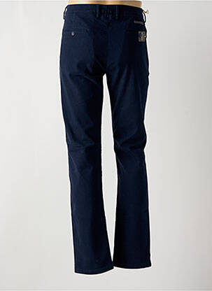 Pantalon chino poches taille normale bleu TELERIA ZED homme