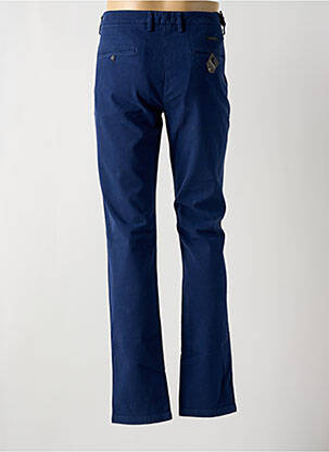 Pantalon chino poches taille normale bleu TELERIA ZED homme
