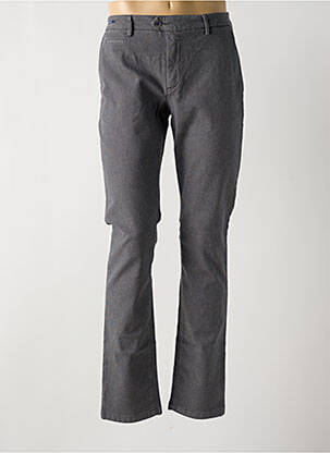 Pantalon chino poches taille normale gris TELERIA ZED homme