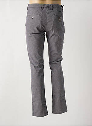 Pantalon chino poches taille normale gris TELERIA ZED homme