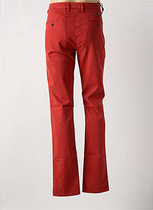 Pantalon chino stretch taille normale orange TELERIA ZED homme