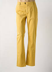 Pantalon chino jaune TELERIA ZED pour homme seconde vue