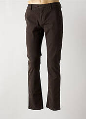 Pantalon chino marron TELERIA ZED pour homme seconde vue