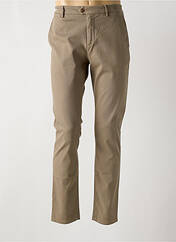 Pantalon chino marron TELERIA ZED pour homme seconde vue