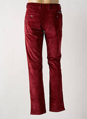 Pantalon chino rouge TELERIA ZED pour homme seconde vue