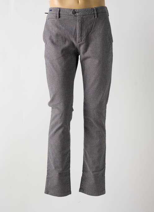 Pantalon chino poches taille normale gris TELERIA ZED homme