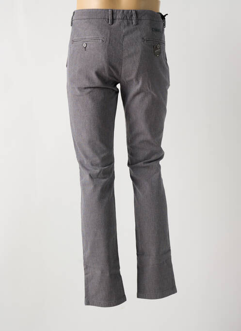 Pantalon chino poches taille normale gris TELERIA ZED homme