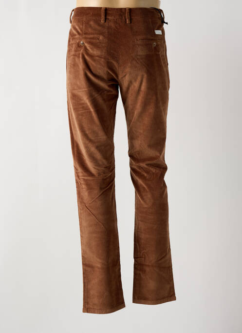 Pantalon chino marron TELERIA ZED pour homme