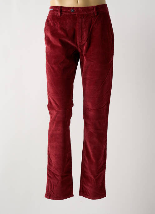 Pantalon chino rouge TELERIA ZED pour homme