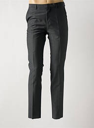 Pantalon slim tissage chiné taille normale gris HUGO BOSS homme