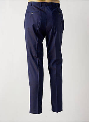 Pantalon slim tissage chiné taille normale bleu DIGEL homme