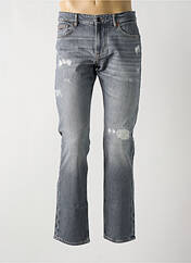 Jeans coupe slim gris HUGO BOSS pour homme seconde vue