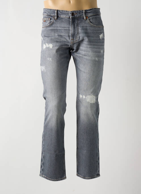 Jeans coupe slim gris HUGO BOSS pour homme