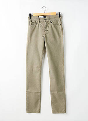Pantalon slim stretch taille normale vert HUGO BOSS homme