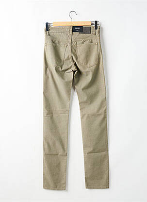 Pantalon slim stretch taille normale vert HUGO BOSS homme