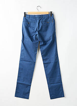 Pantalon chino stretch taille normale bleu BUGATTI homme