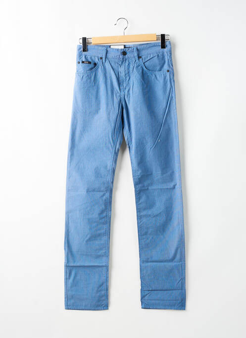 Pantalon droit bleu HUGO BOSS pour homme
