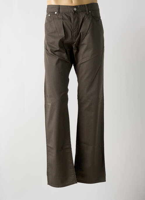 Pantalon droit gris HUGO BOSS pour homme