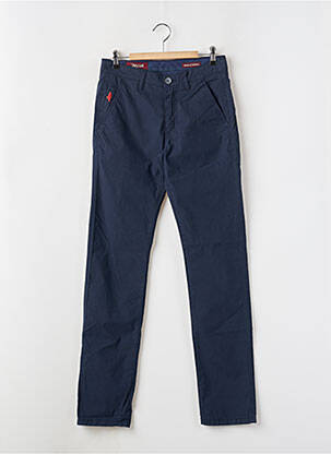 Pantalon chino poches bleu MCS homme