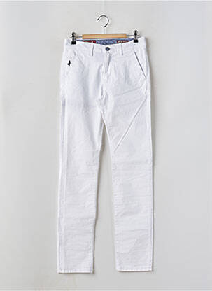 Pantalon chino poches blanc MCS homme