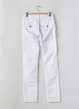 Pantalon chino poches blanc MCS homme