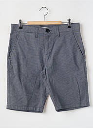 Bermuda coupe droite gris KNOWLEDGE COTTON APPAREL homme